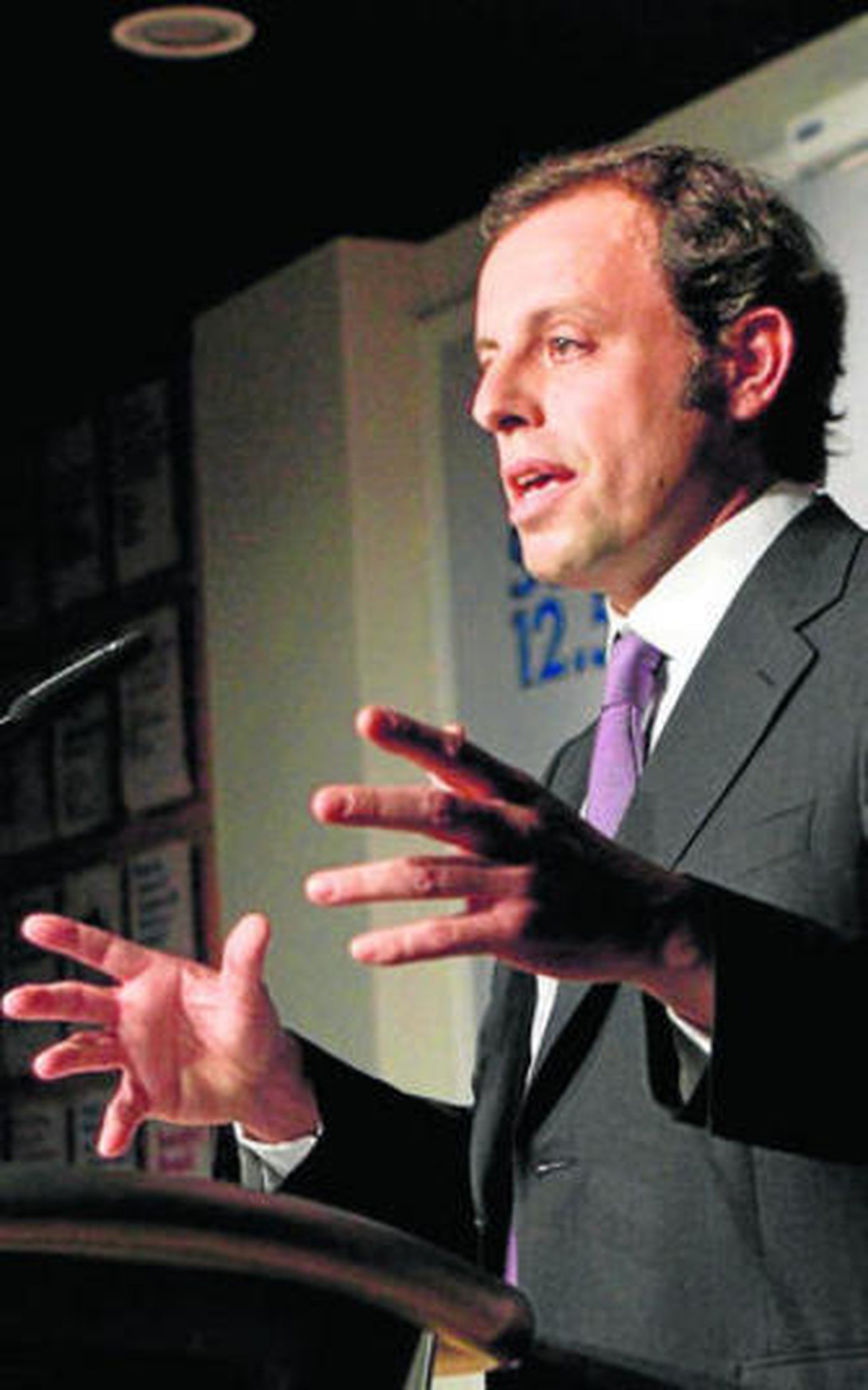 Sandro Rosell es presidente del Barça a partir de hoy.