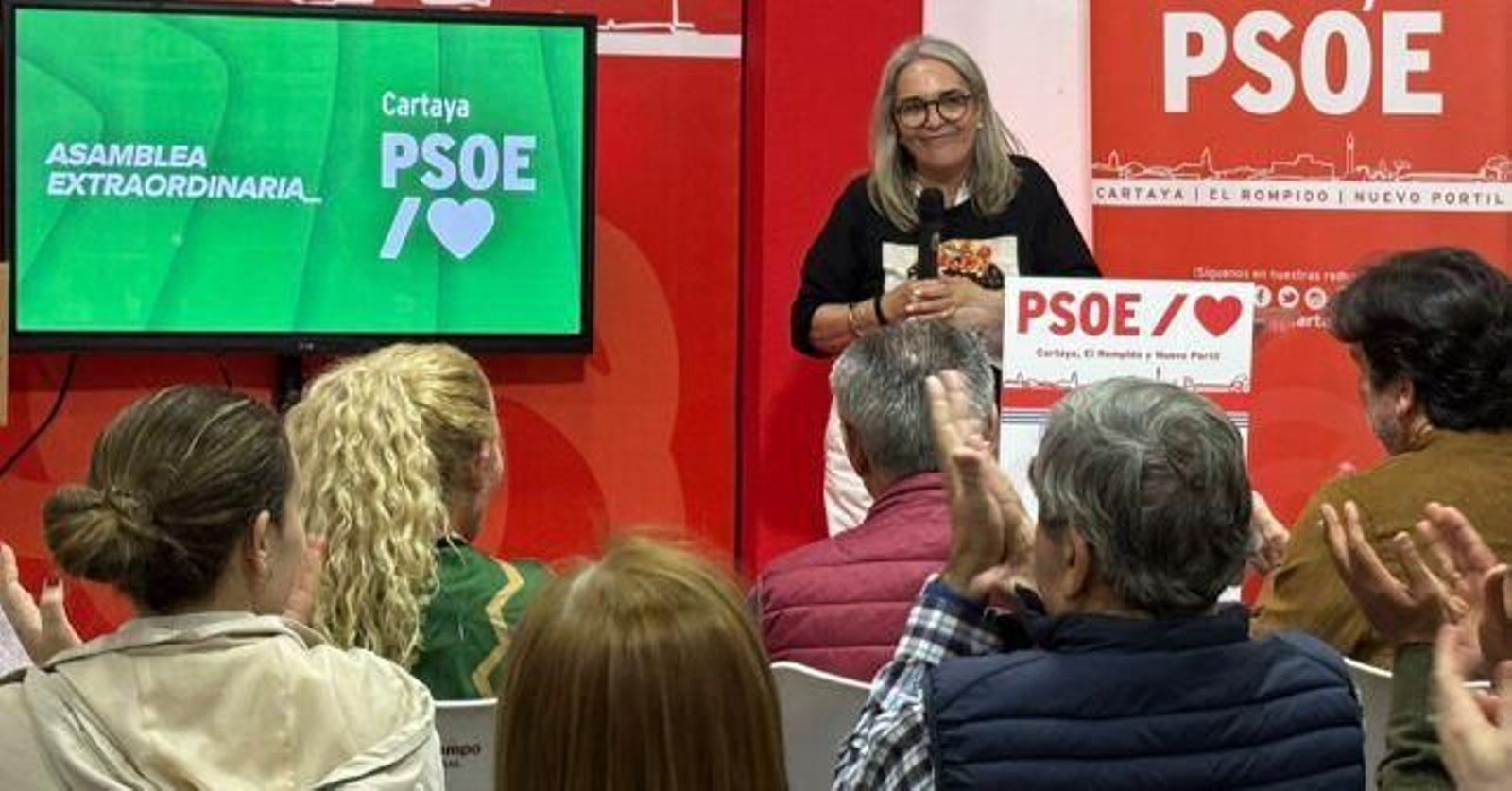 Nueva Ejecutiva Local PSOE Cartaya Pepa Bayo