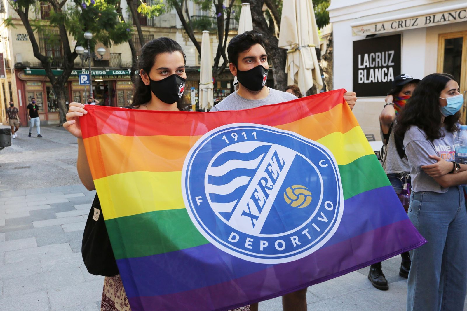 Imágenes de la celebración del día del Orgullo Gay en Jerez