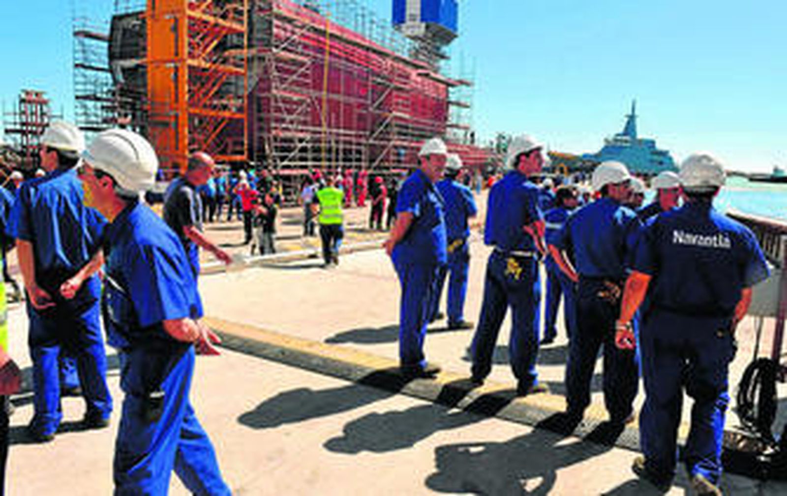 Navantia es una de las pocas empresas de la provincia con una plantilla superior a los mil empleados.