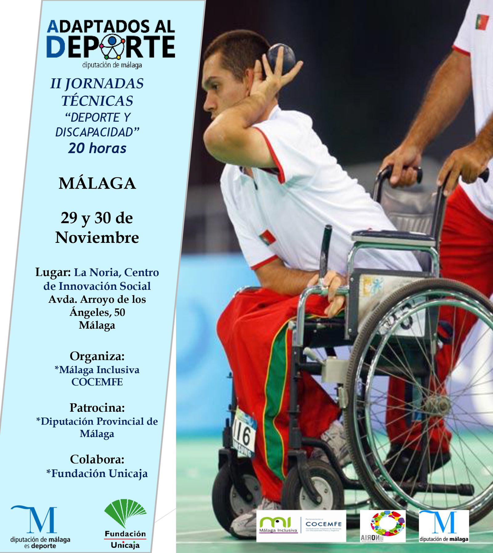 Cartel de las jornadas.