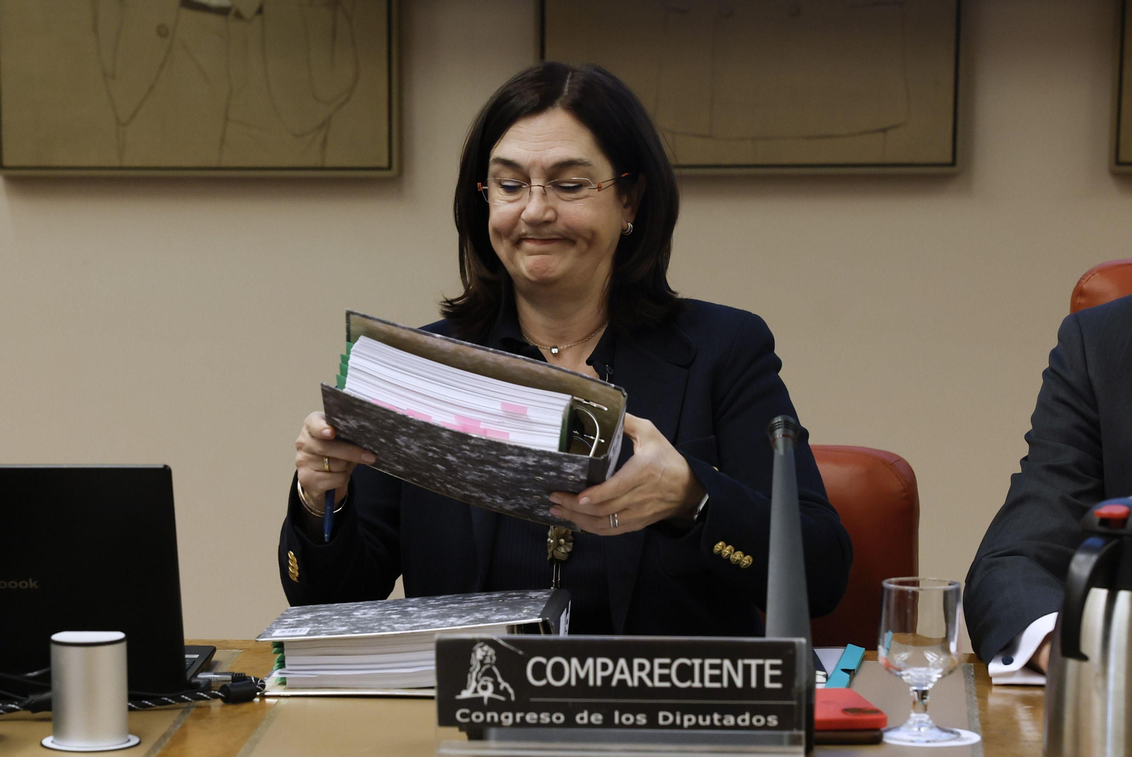 Cani Fernández, presidenta del CNMV, en una comparecencia este jueves en el Congreso