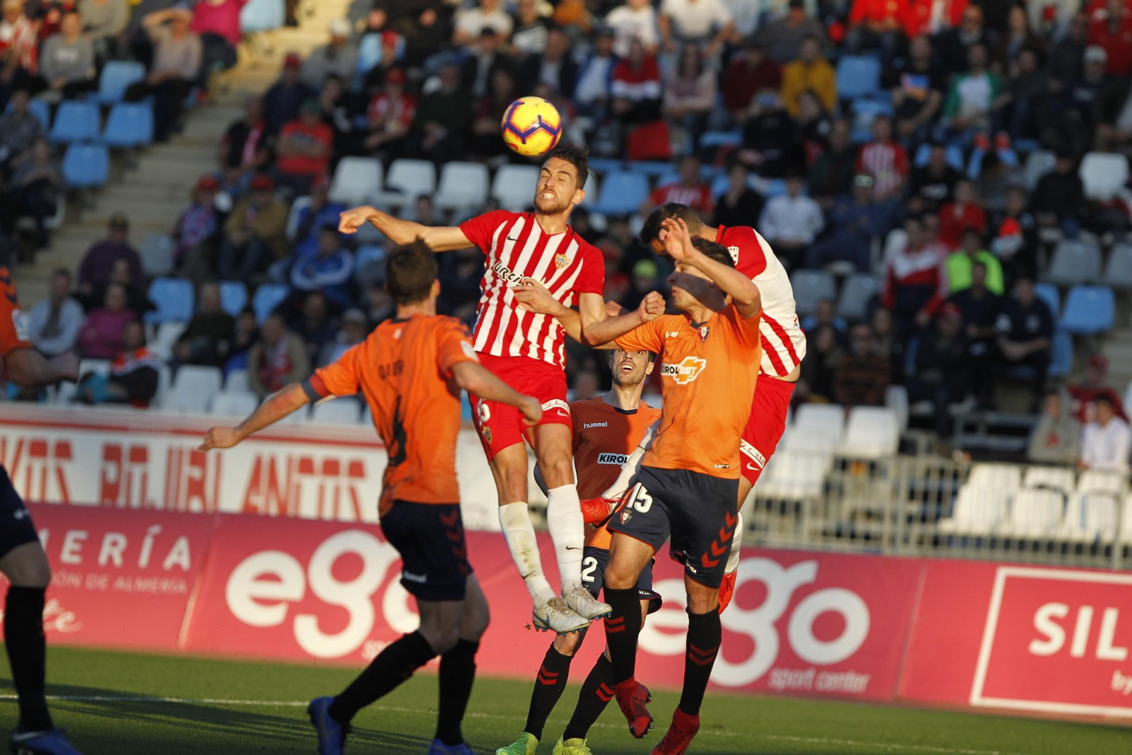 Galería gráfica del Almería-Osasuna