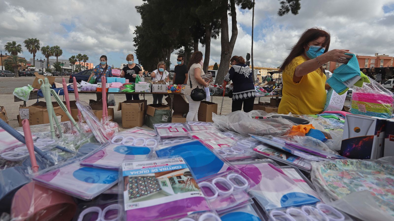 Reapertura del mercadillo de Los Barrios