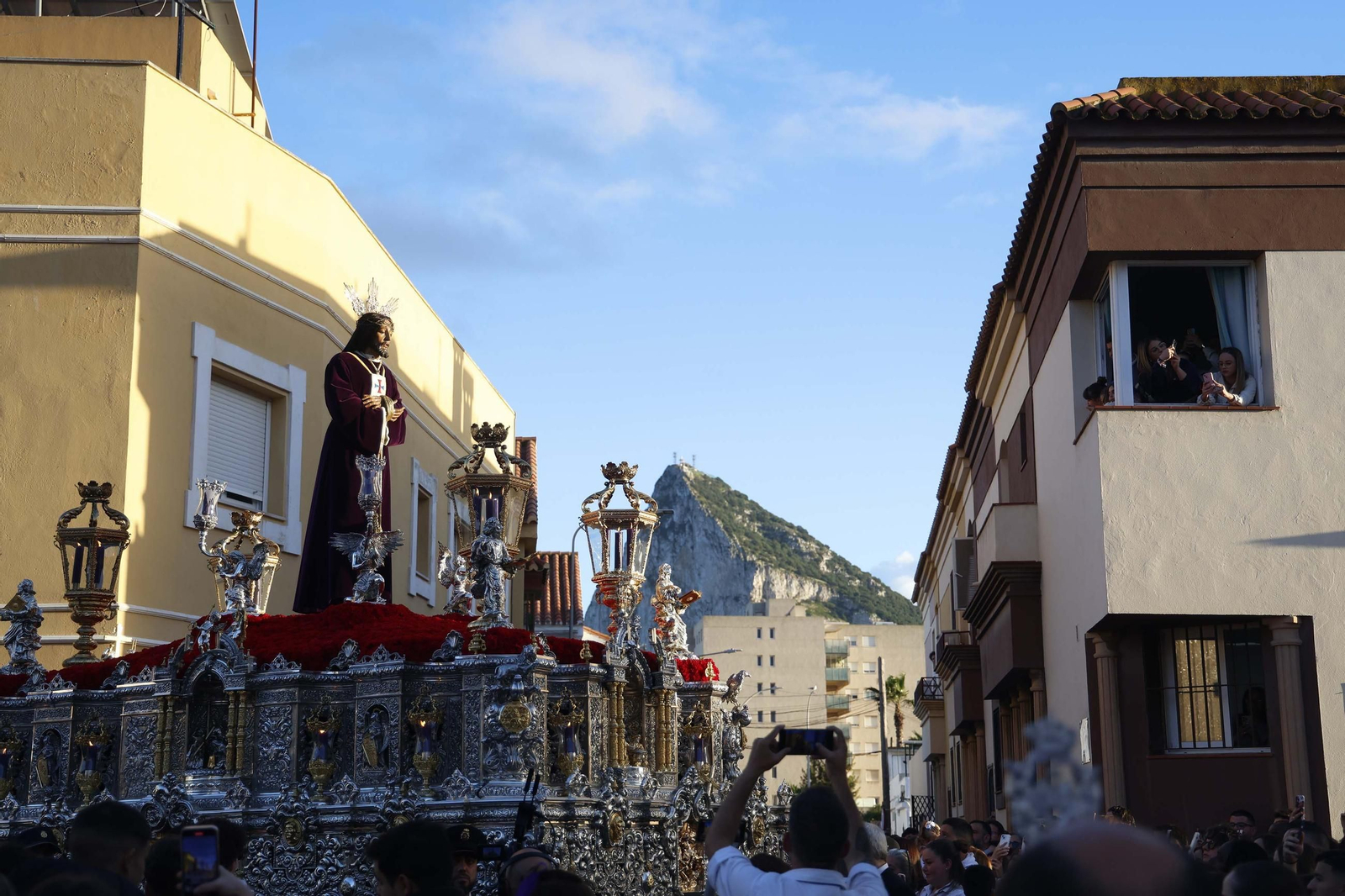 Fotos del Miércoles Santo en La Línea Oración en el Huerto, Abandono y Medinaceli