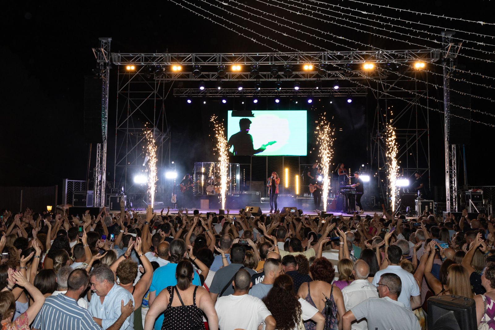 El Arrebato, así fue el concierto en La Guardía de Jaén, en imágenes
