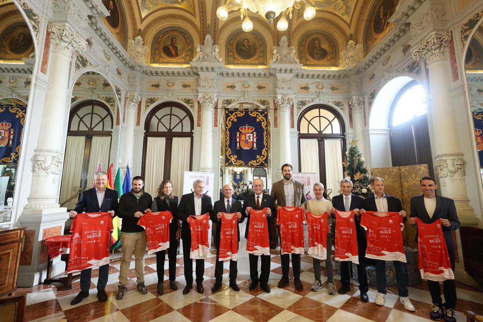 Las fotos de la presentación de la Maratón de Málaga 2023