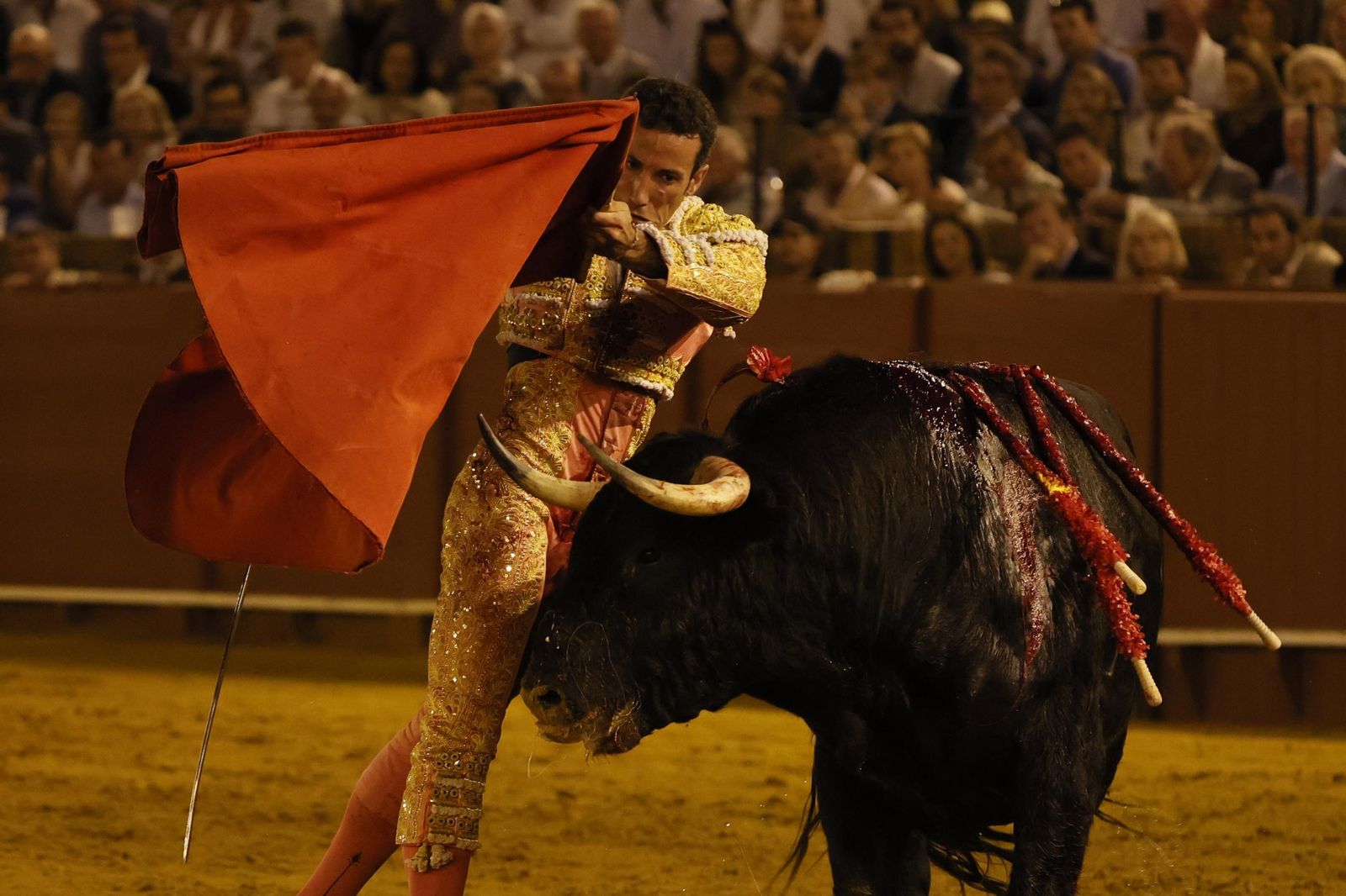 Las imágenes del primer festejo de San Miguel
