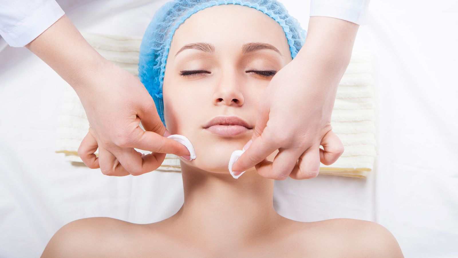 Antes de comenzar el tratamiento se realiza una limpieza de impurezas.