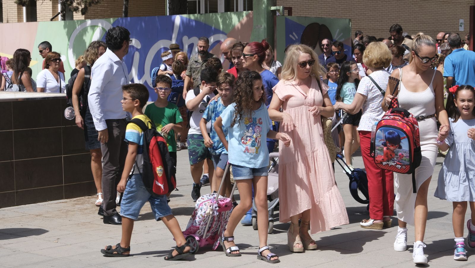 Imágenes del primer día de curso escolar en Almería