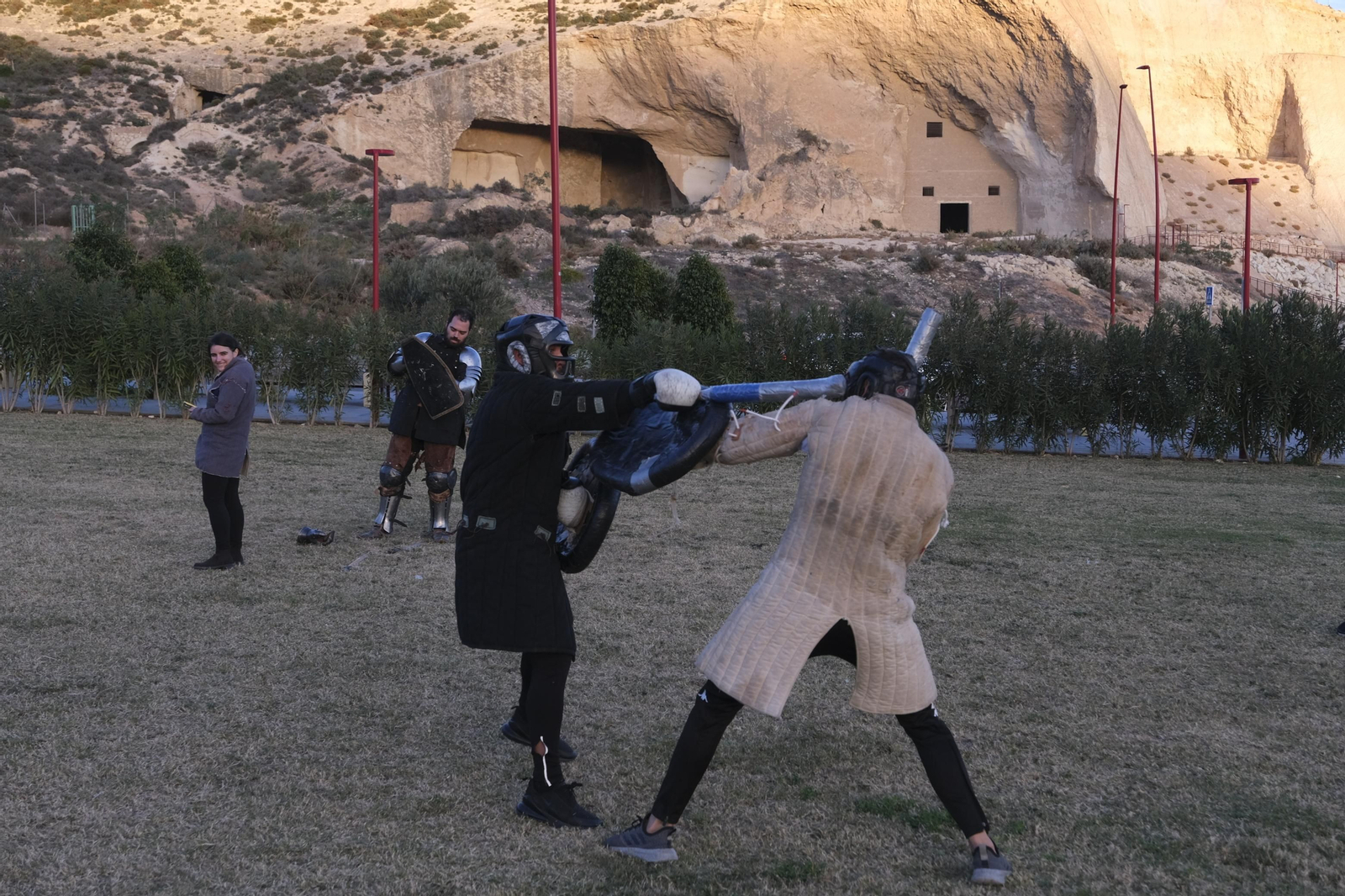 Fotogalería de los combates medievales en Almería