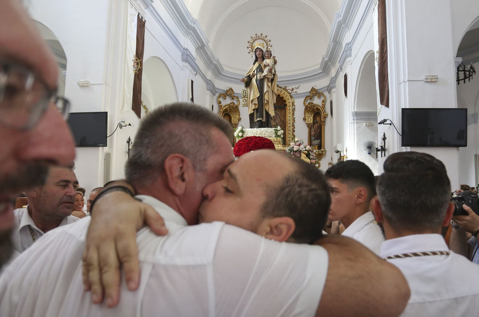 Las fotos de las procesiones de la Virgen del Carmen en Málaga