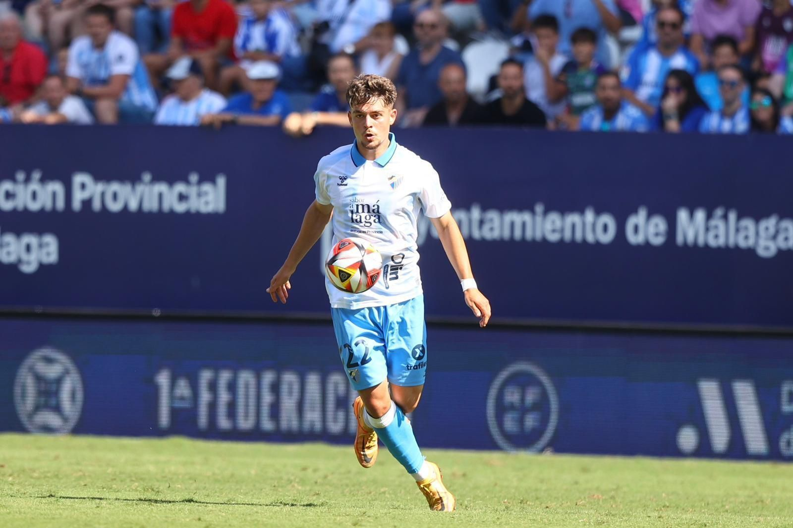 El Málaga CF-Melilla, en fotos