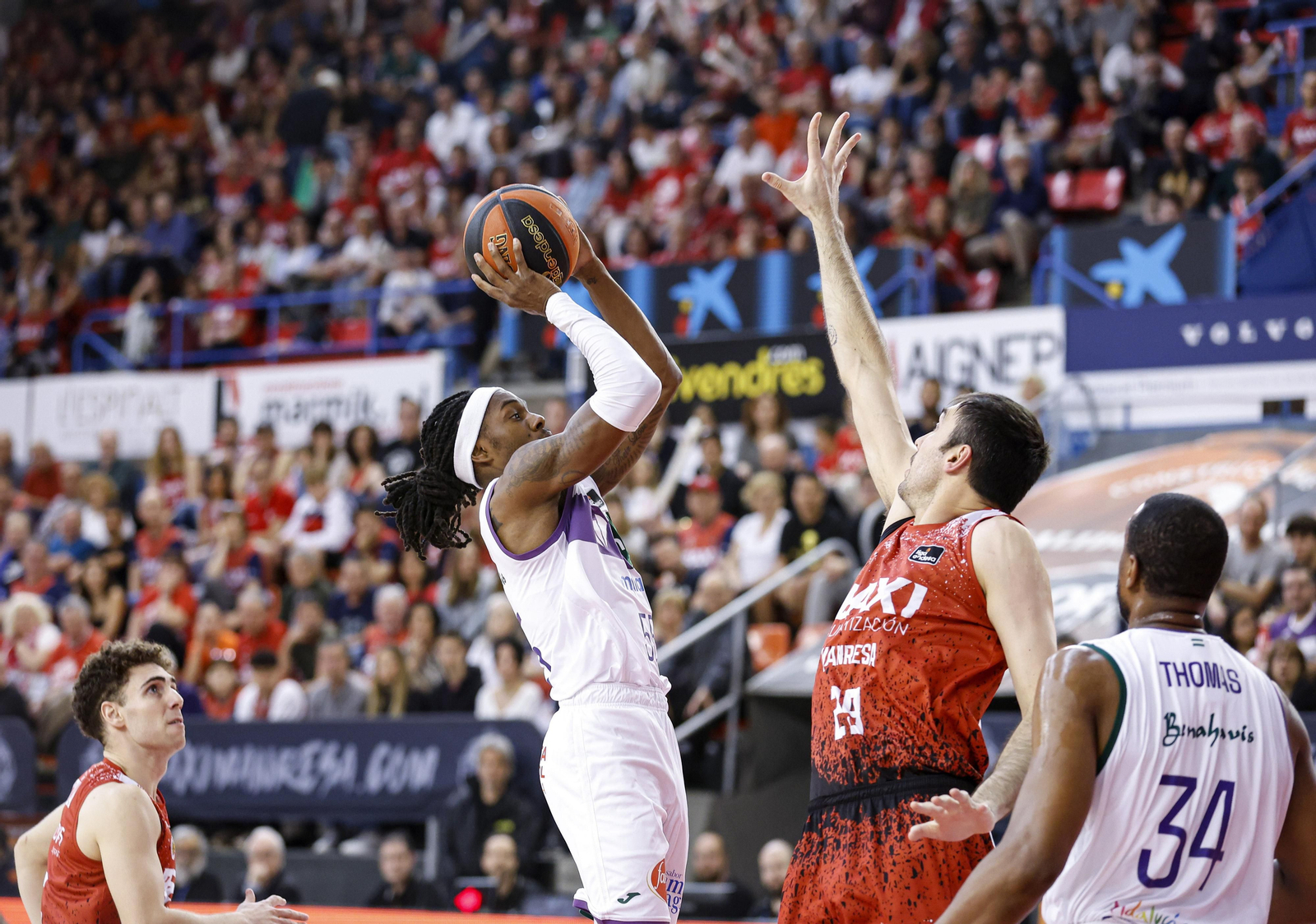 El Baxi Manresa - Unicaja, en fotos