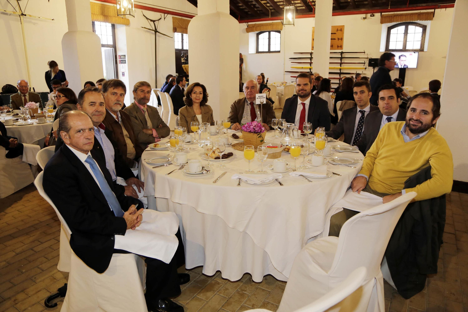 Juan José Solano, Antonio Puerto, José María Martínez, Rafael Higuera, Inmaculada Puerto, Francisco García, José González, Jesús Belgrado, Curro Martínez y Jaime Pombo.
