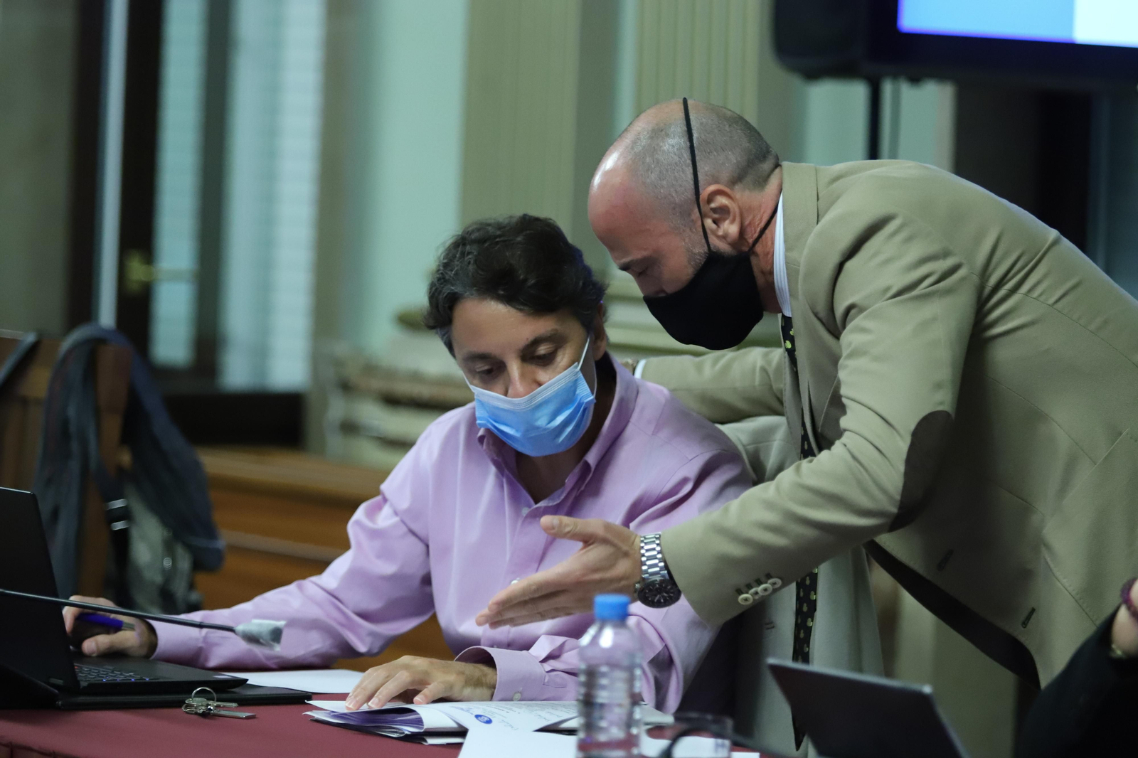 Pleno ordinario en el Ayuntamiento de Huelva