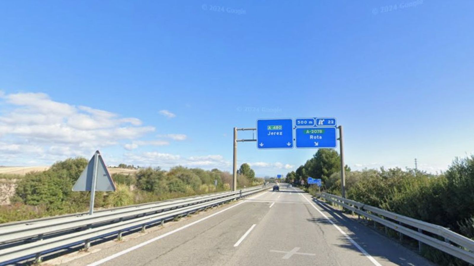 Autovía A-480, de Chipiona a Jerez de la Frontera.