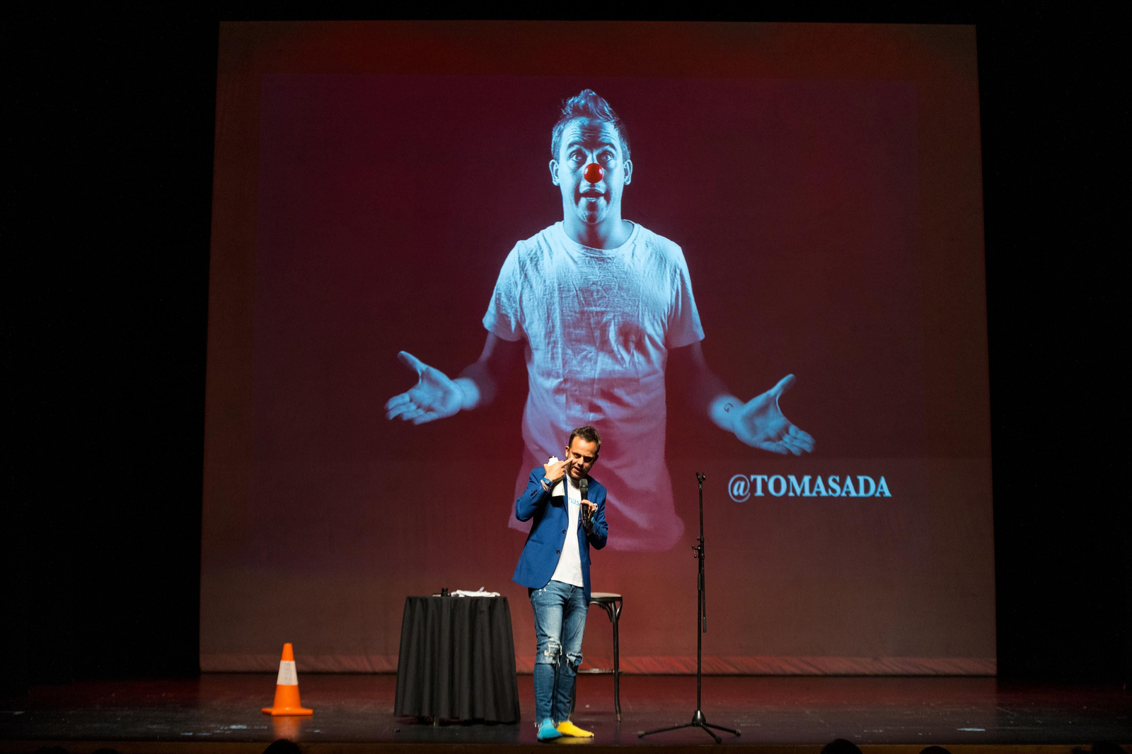 El show de Tomás García llega 'Sin red' al Teatro de las Cortes en San Fernando