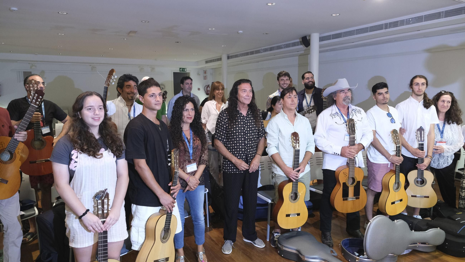 Curso de Guitarra Flamenca de Tomatito dentro de los Cursos de Verano de la UAL, en imágenes