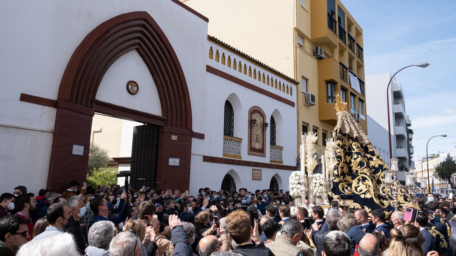 El traslado de la Estrella a su capilla, en imágenes