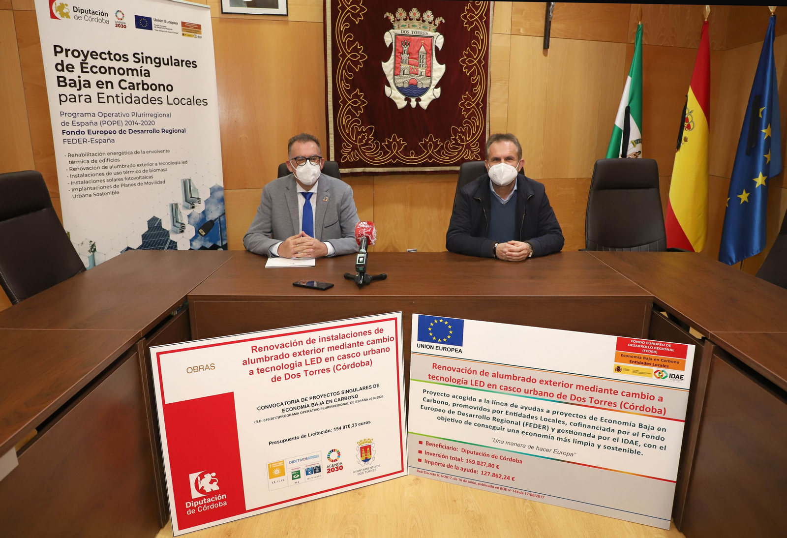 Juan Díaz y Manuel Torres.