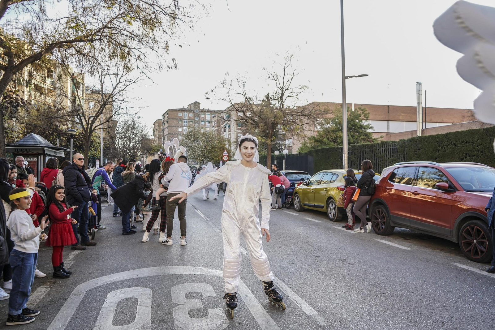 Así ha sido la cabalgata de Papá Noel en Granada