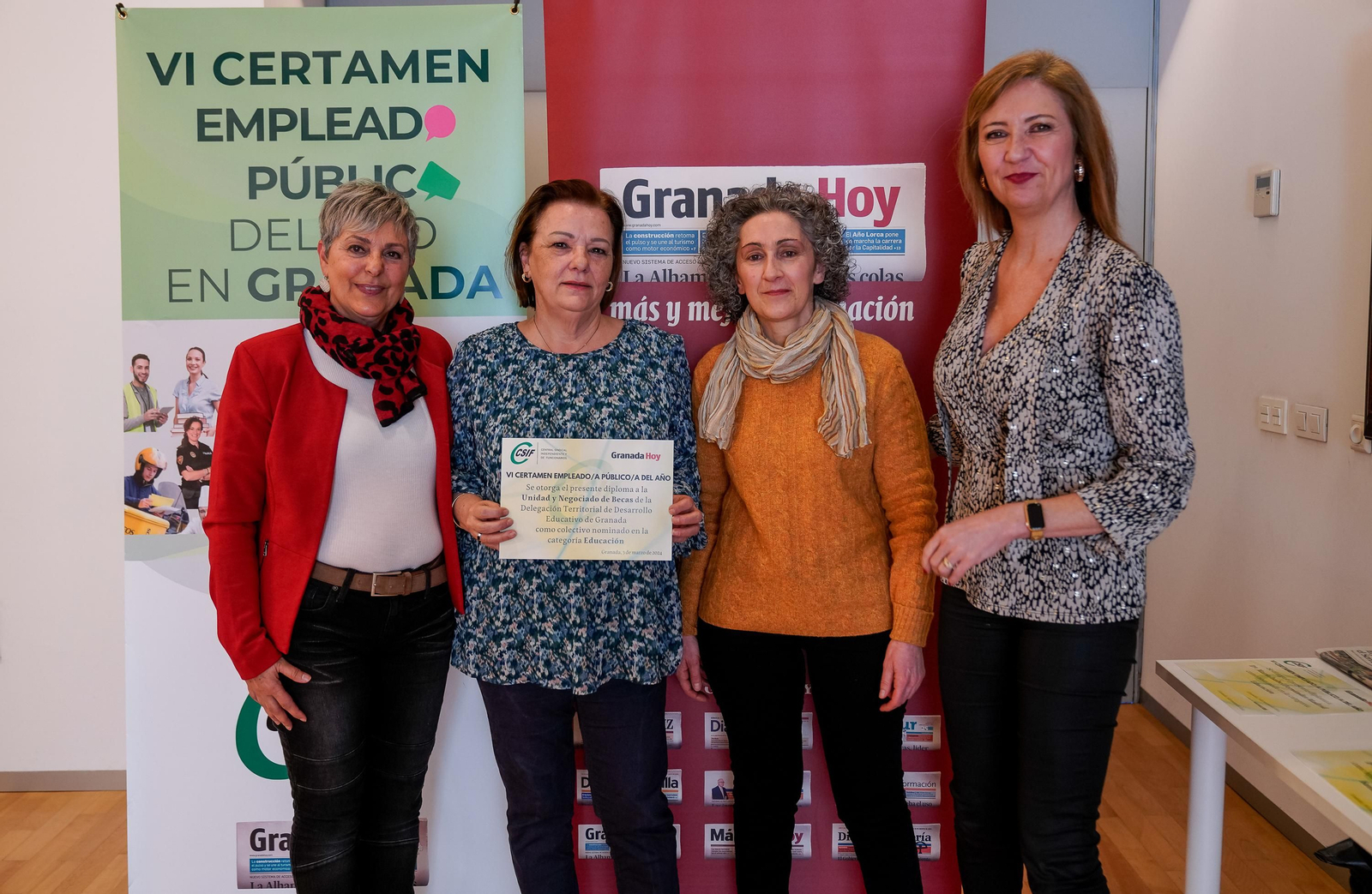 Las mejores imágenes de la presentación de los 20 nominados del VI Certamen Empleado Público del Año en Granada
