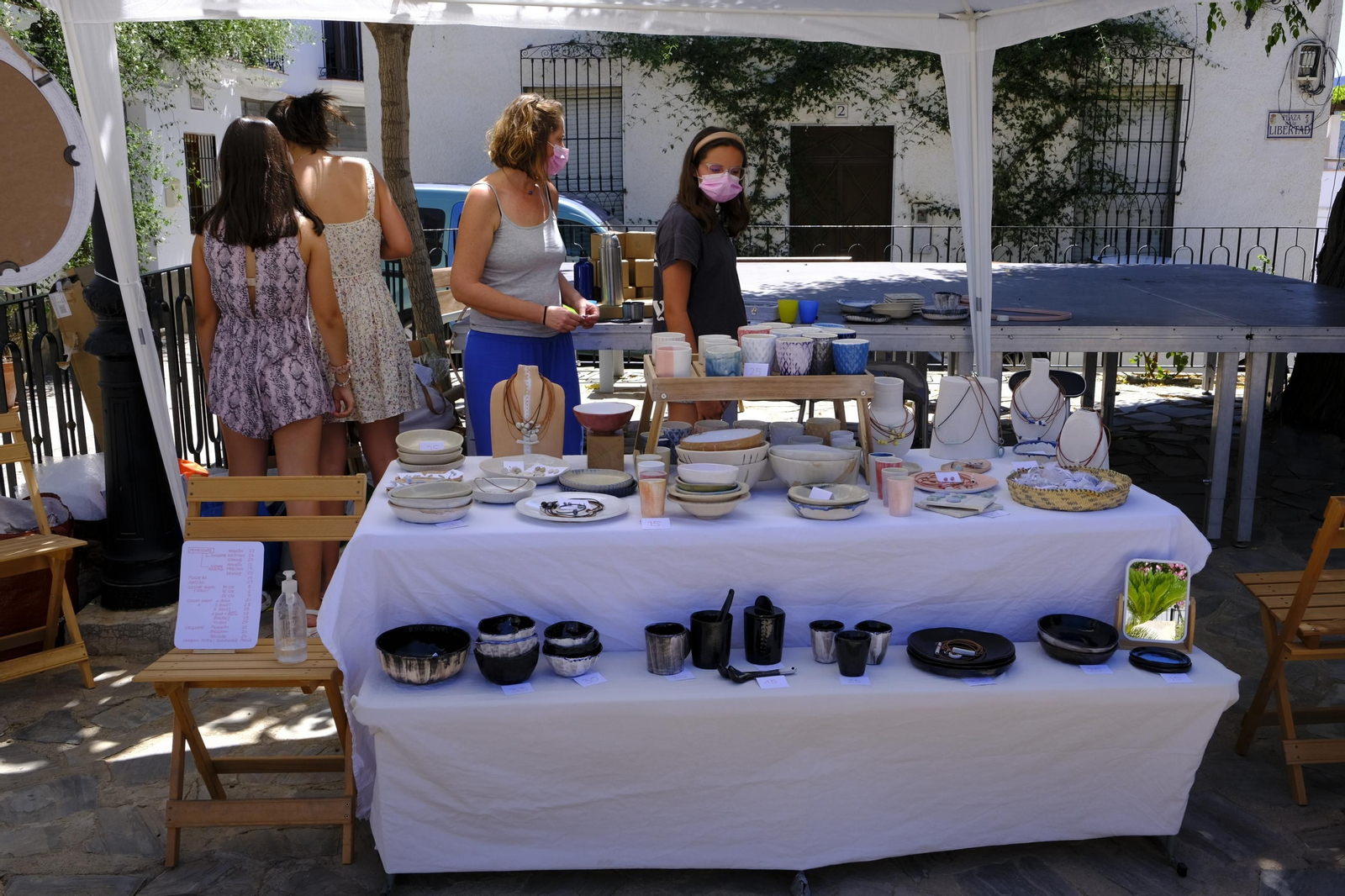 Fotogalería del ecomercado de Almócita. Almería