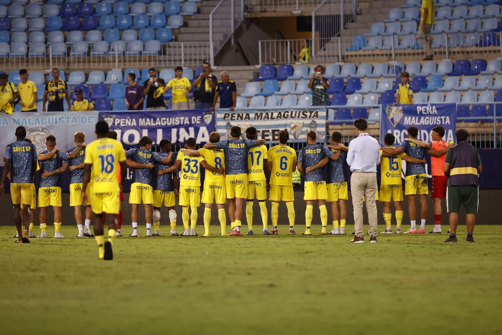 El Málaga CF-Cádiz CF, en fotos