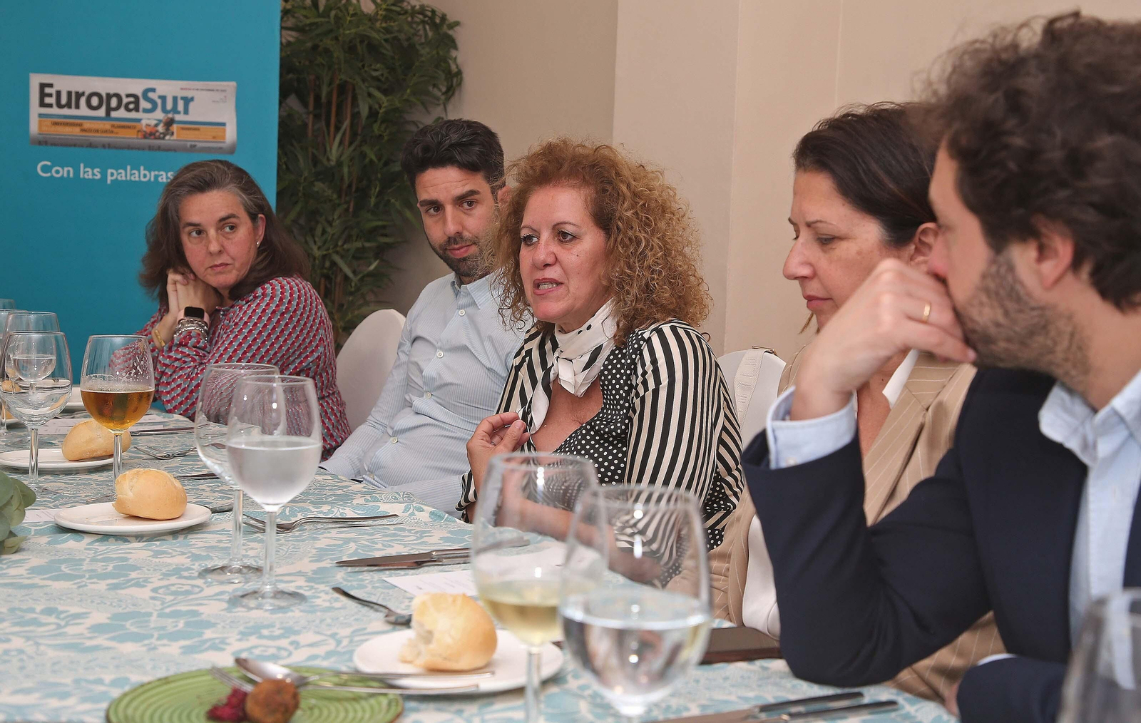 Fotos de la tertulia cofrade de Europa Sur en Algeciras 2023