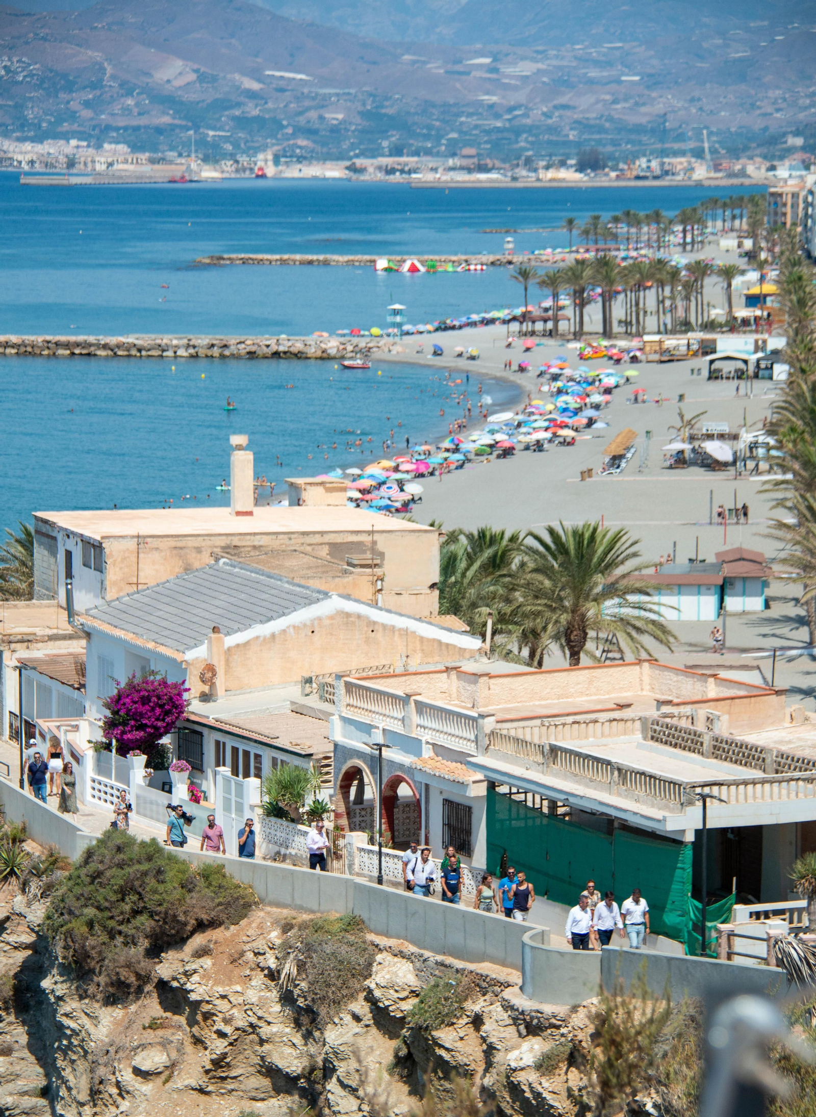 Una de las vistas desde lo alto del Peñón de Jolúcar