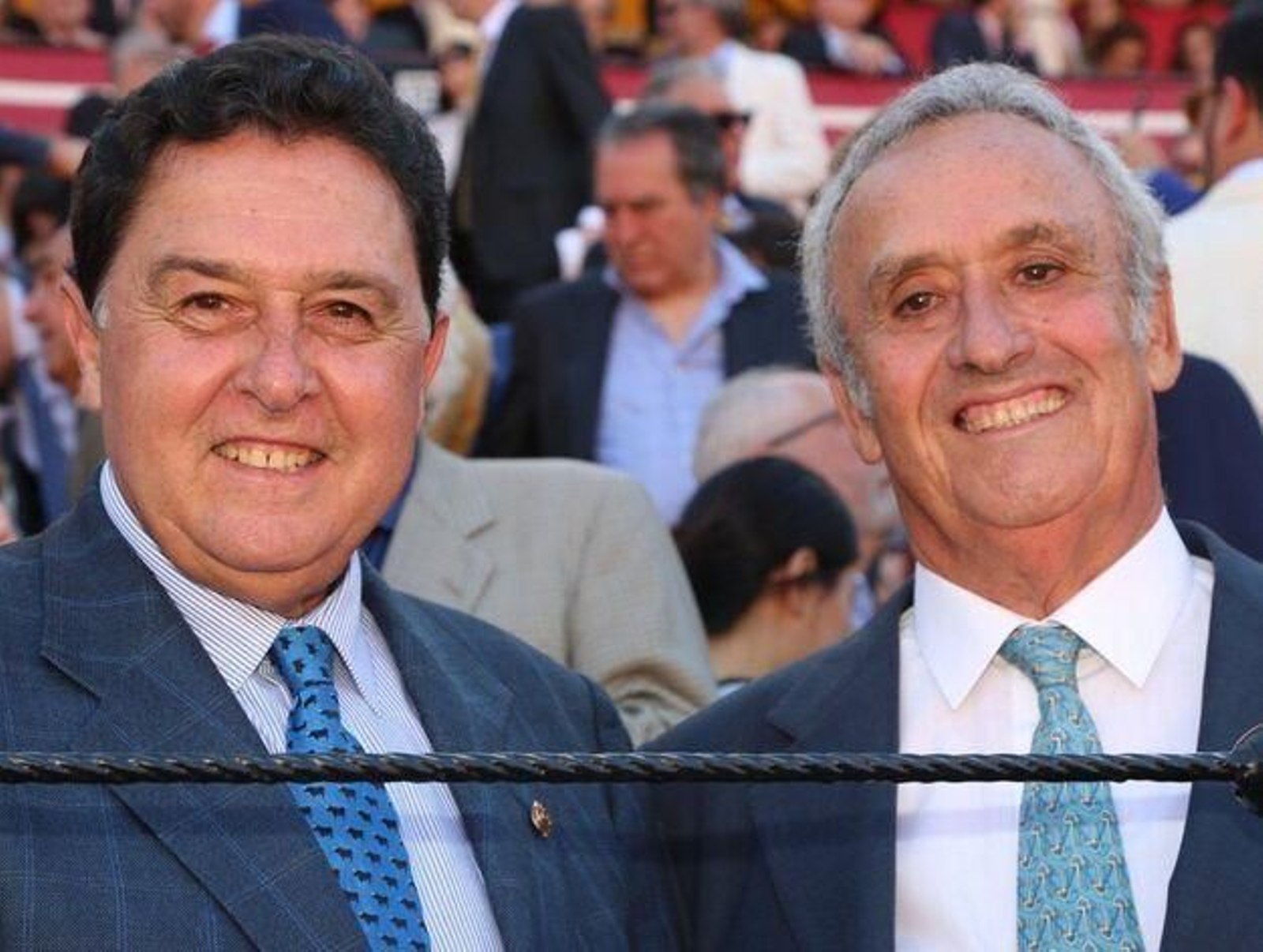 Tomás Campuzano y Jaime Guardiola, a la derecha.