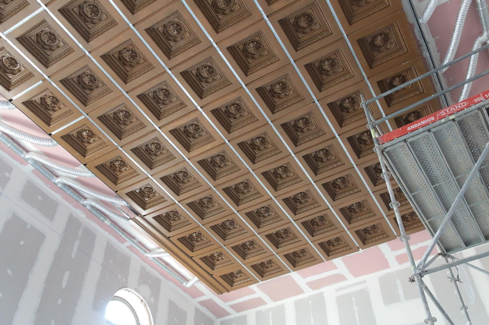 Así avanzan las obras de rehabilitación del Ayuntamiento de Almería