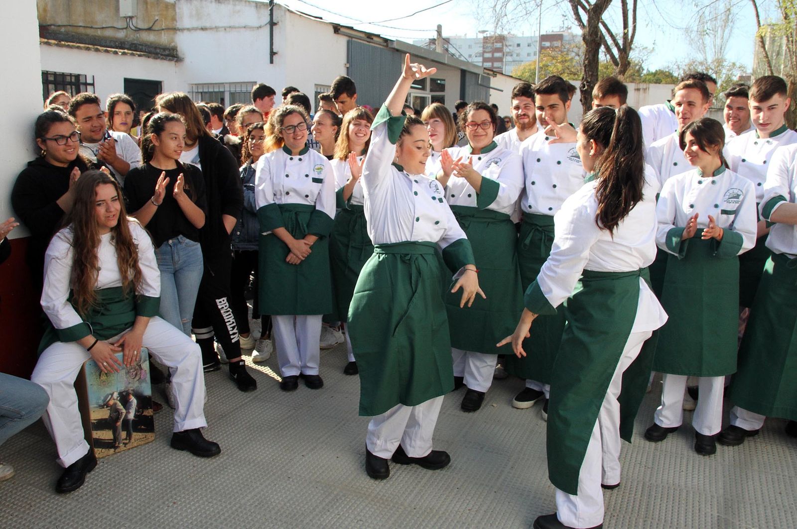 Inauguración de un aula-taller en el Virgen de Belén, en imágenes