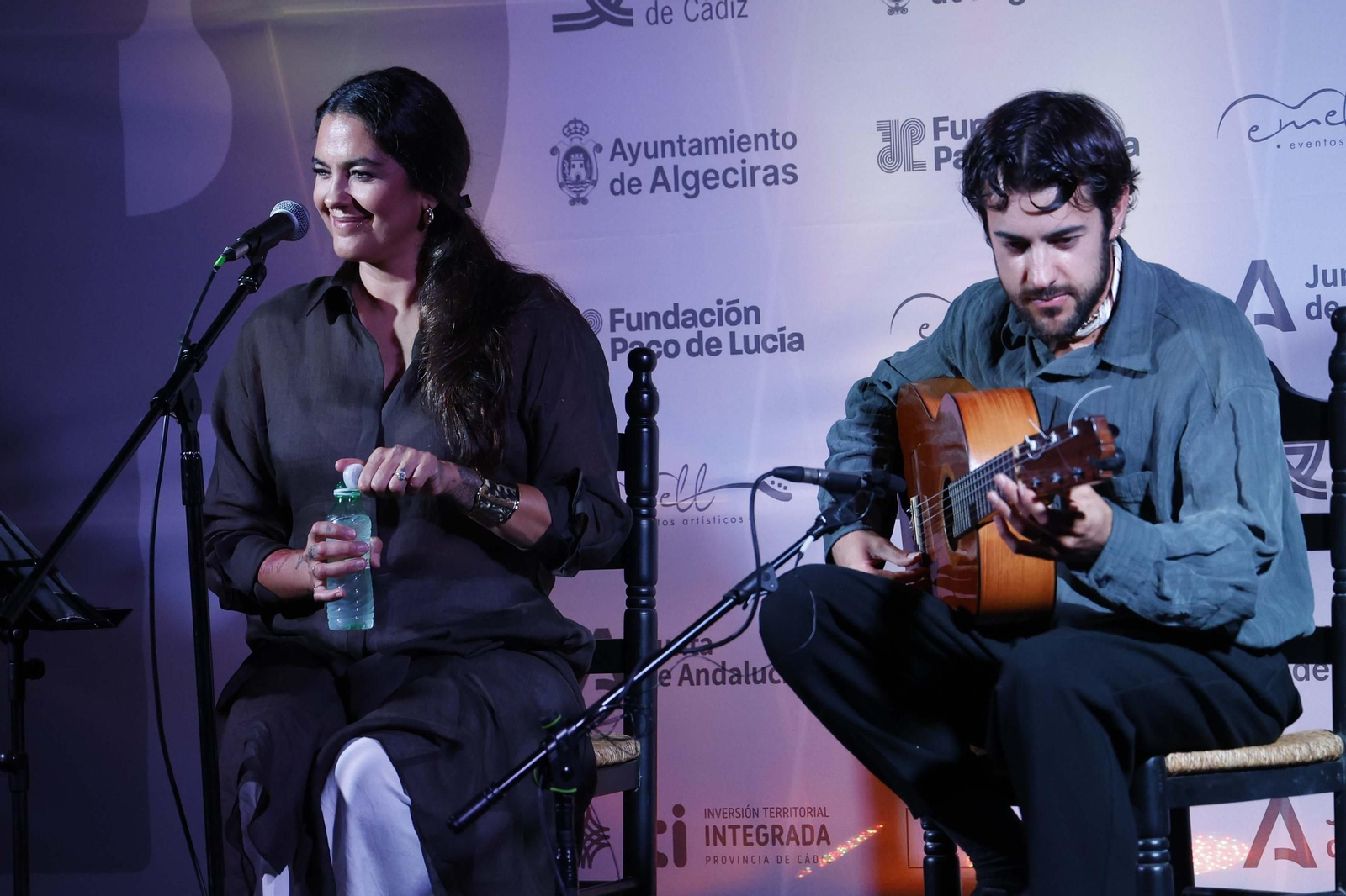 Fotos del concierto de Alba Molina y Victor Franco en el Centro de Paco de Lucía en Algeciras
