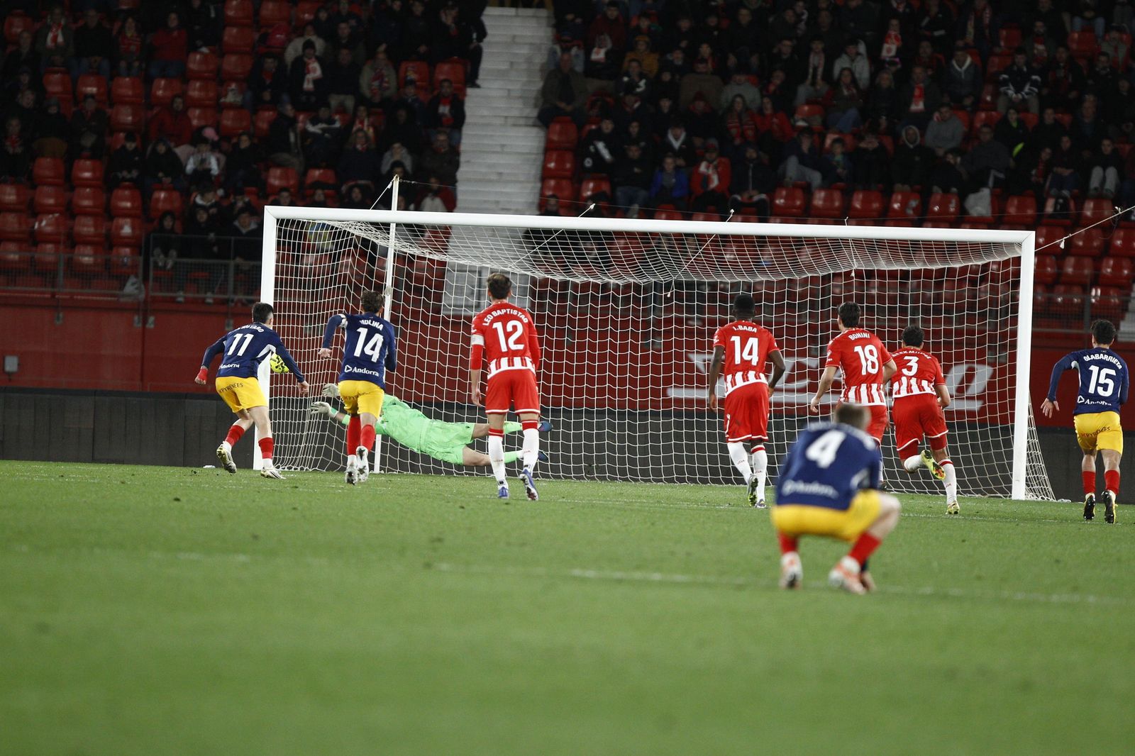 Las imágenes del partido U.D. Almería - F.C. Andorra
