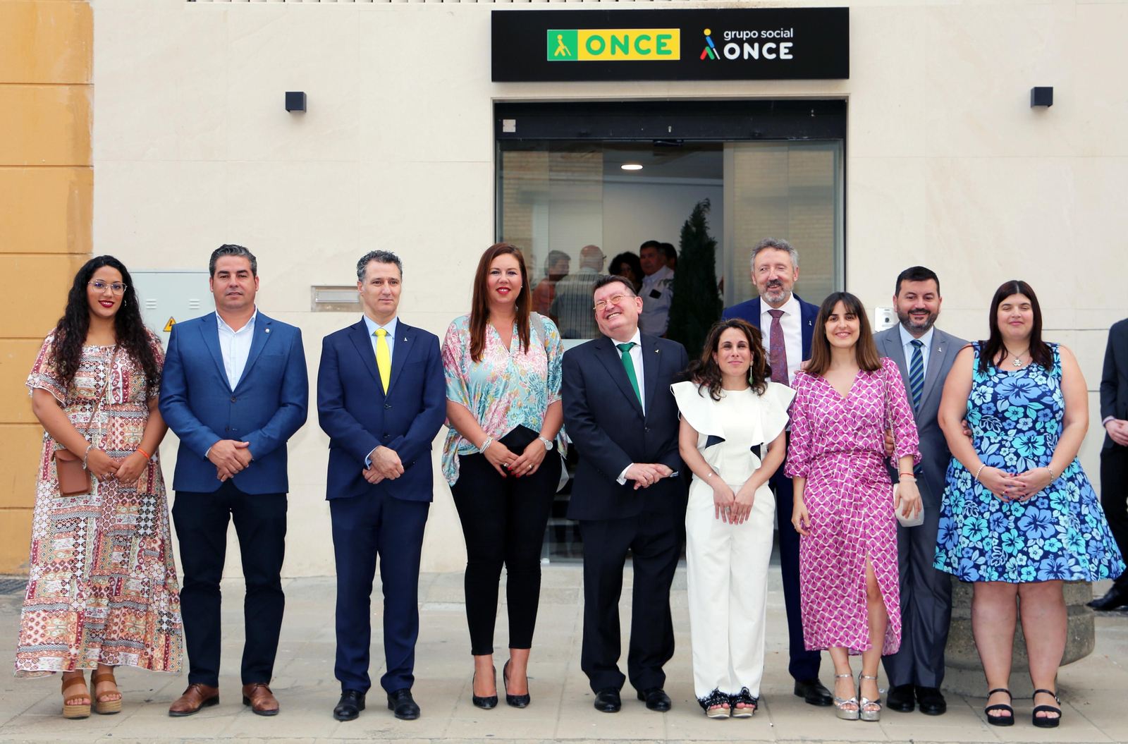 Inauguración de la nueva sede de la ONCE. Inauguración de la nueva sede de la ONCE.