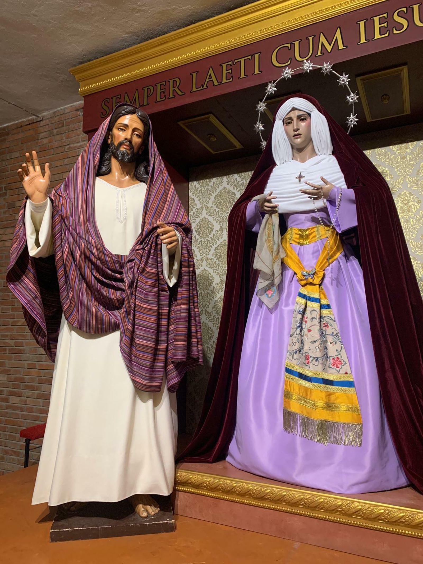 Las vírgenes de Algeciras, vestidas de hebrea