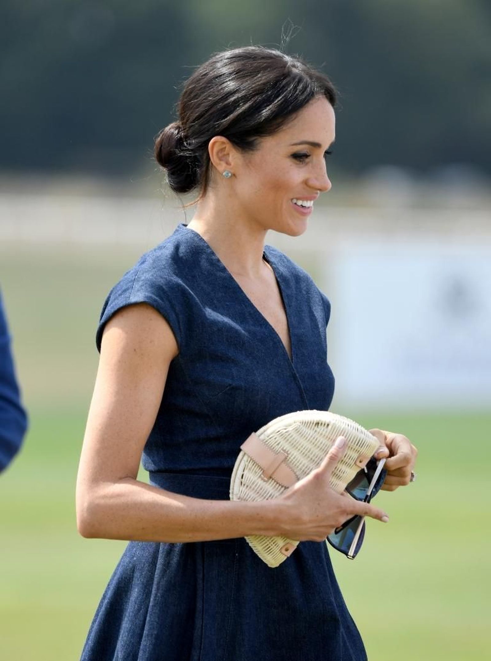 Meghan Markle, en uno de sus últimos actos públicos en Londres.