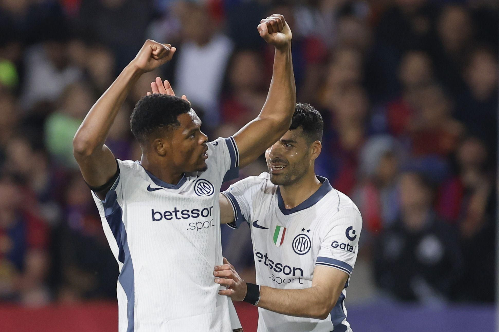 Las mejores fotos del Barcelona - Inter