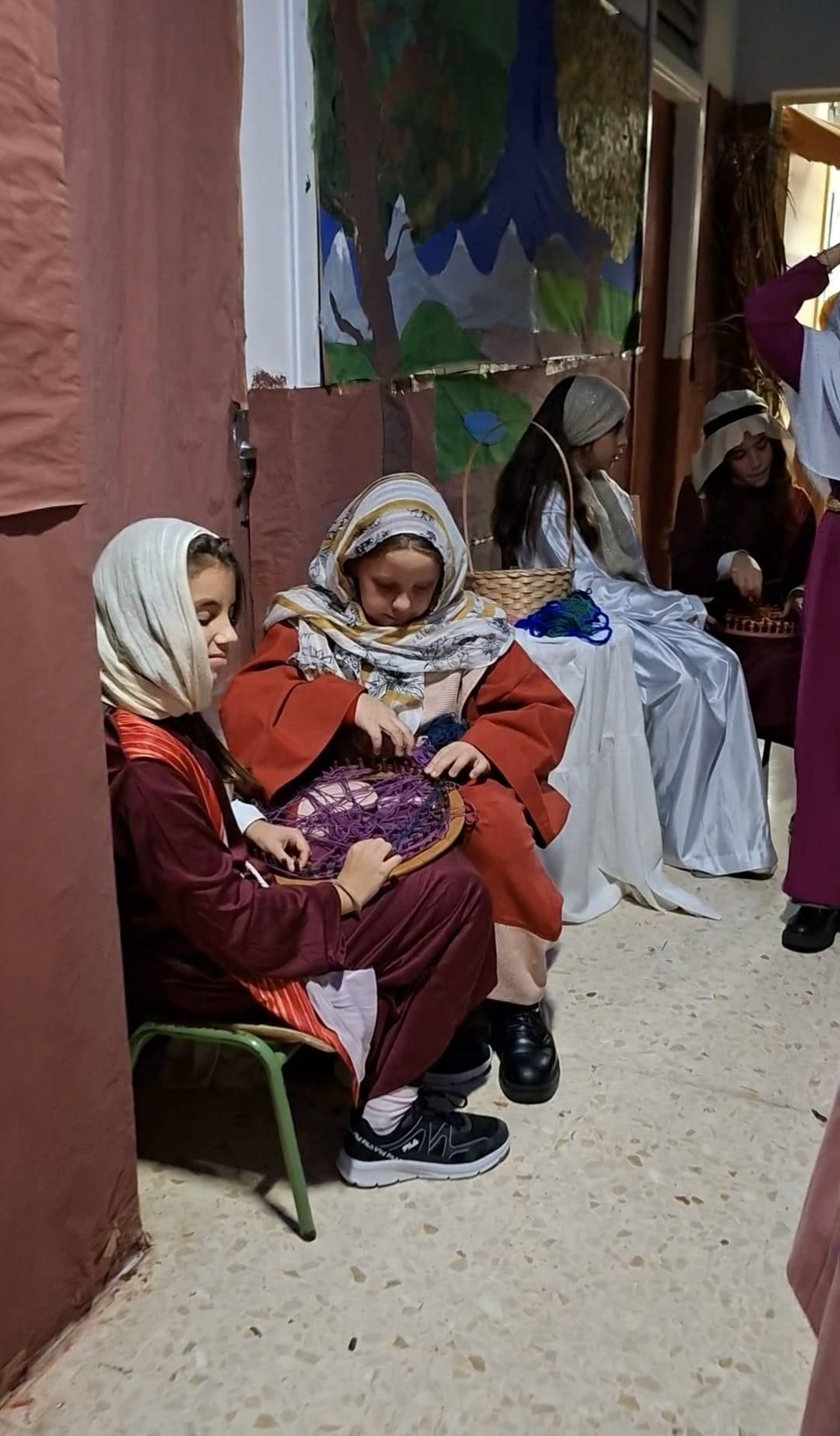 El mágico Belén Viviente de los alumnos del CEIP Manuel Siurot