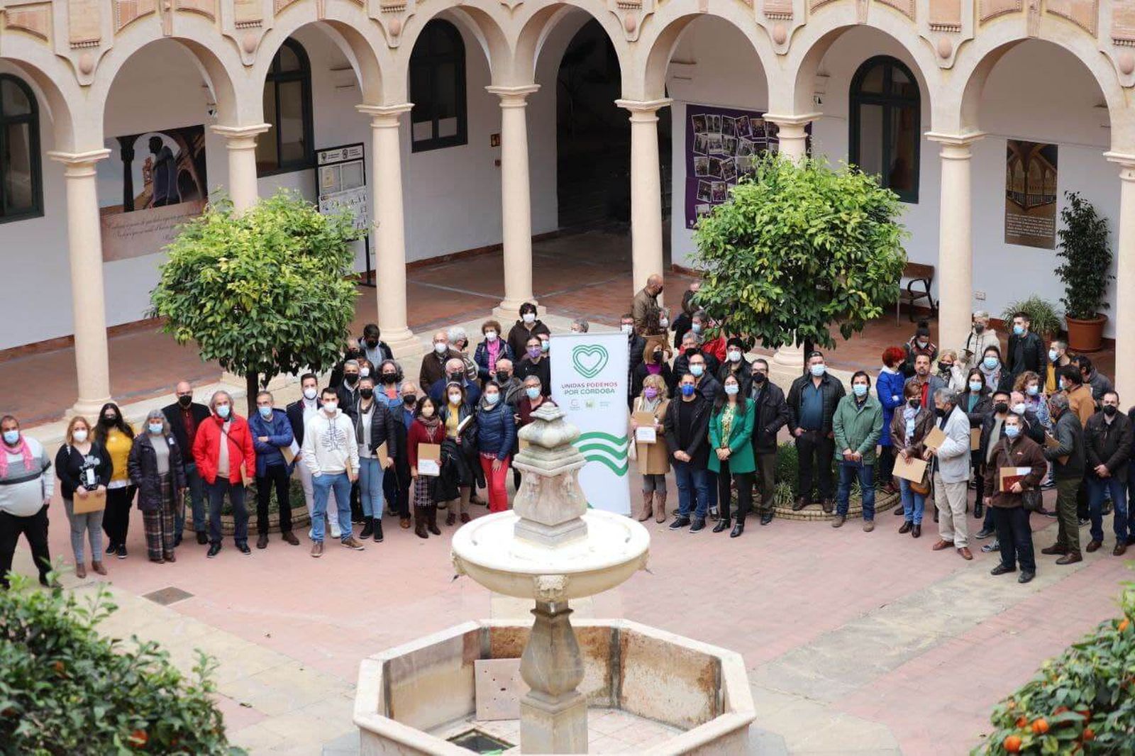 Encuentro de Unidas Podemos.
