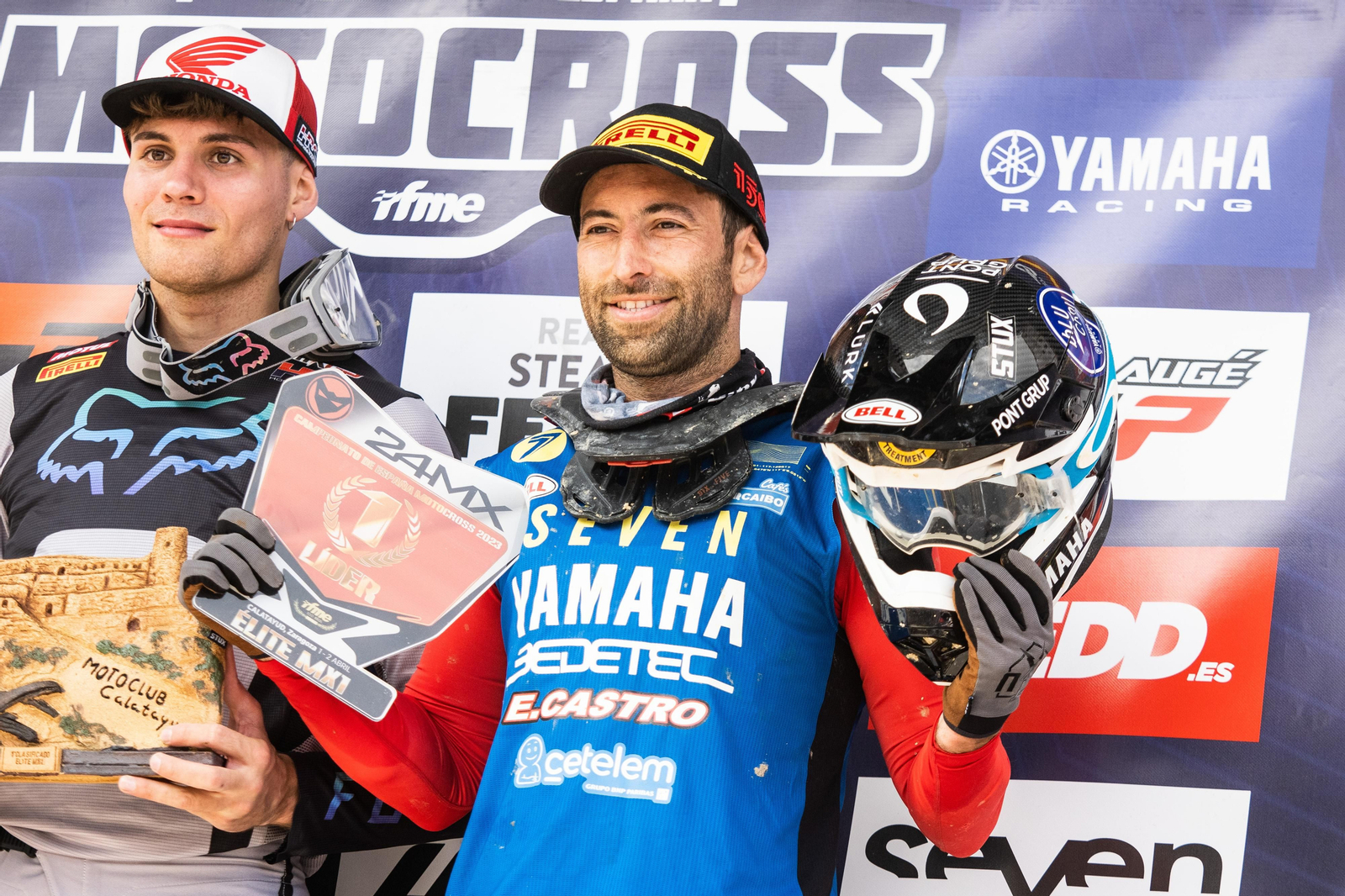 Yamaha Eduardo Castro y Carlos Campano siguen líderes Yamaha Eduardo Castro y Carlos Campano siguen líderes