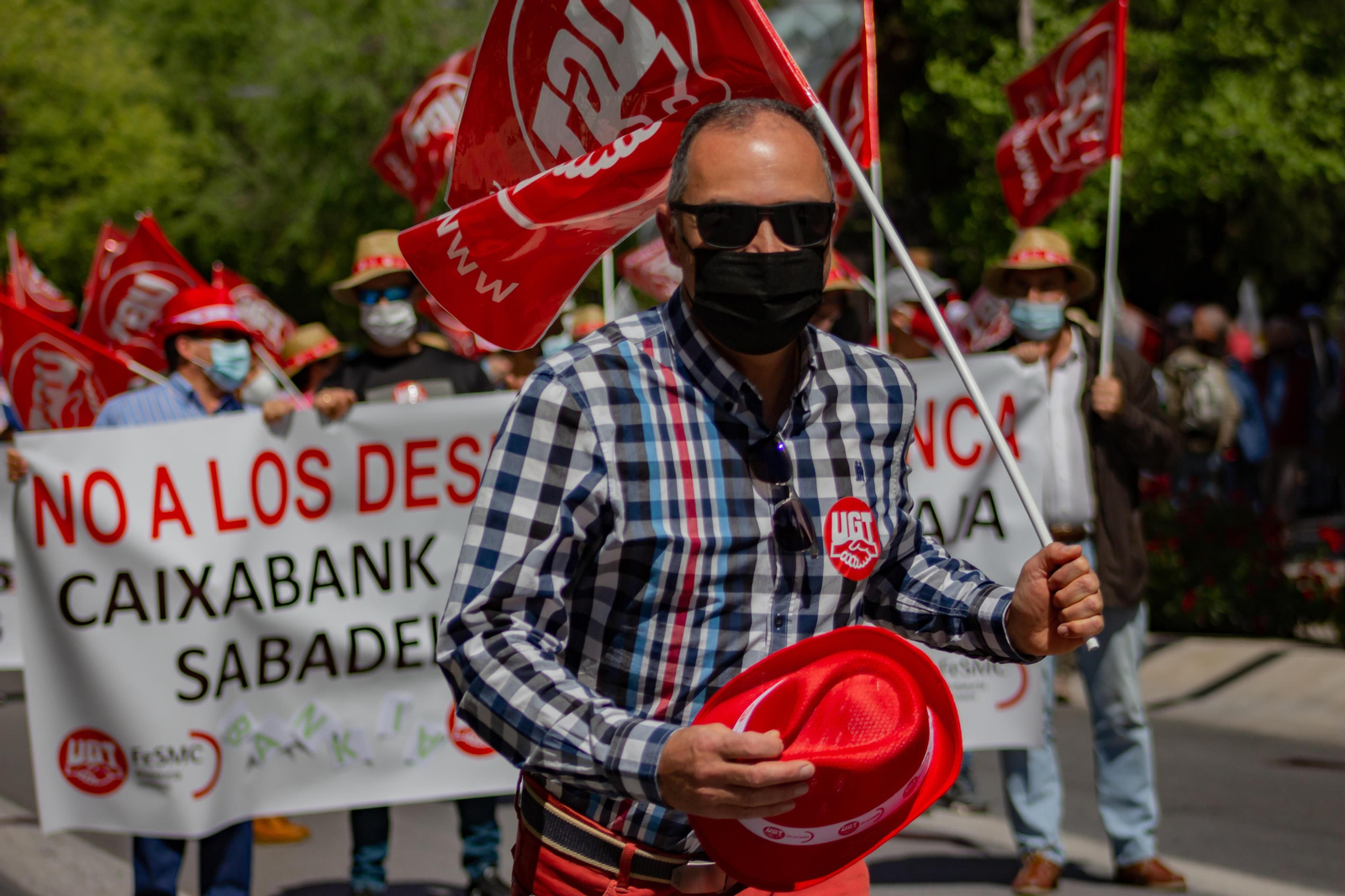 Fotos: Manifestación del 1º de Mayo en Granada