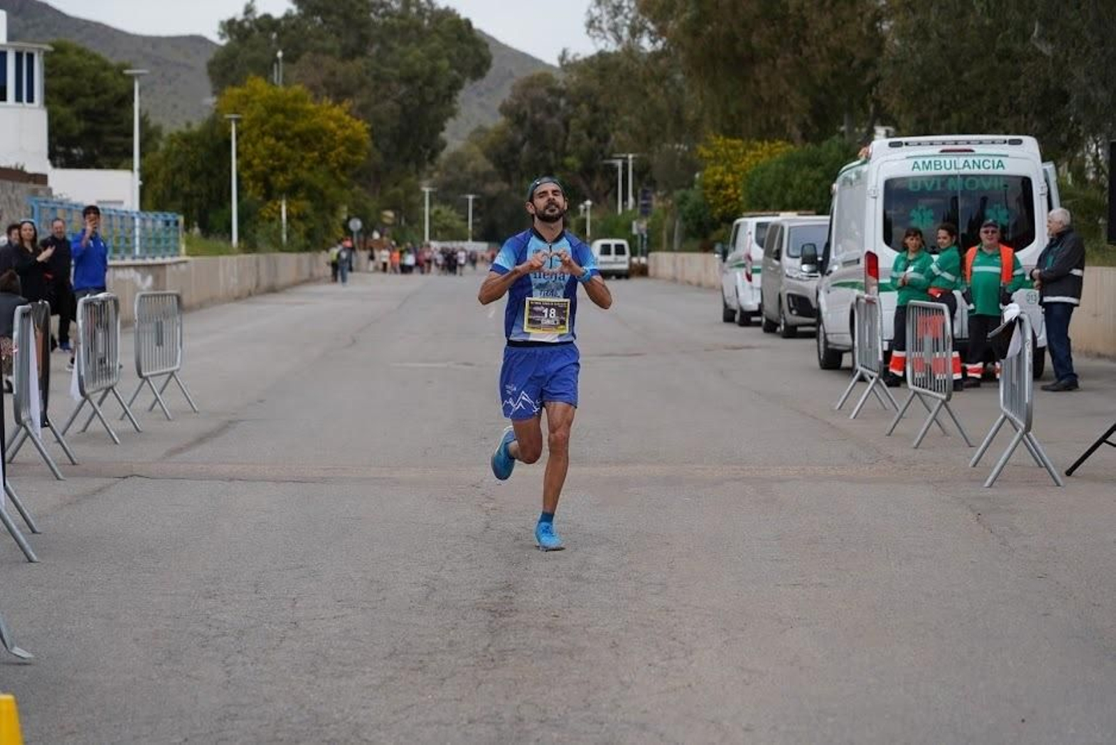 Daniel Moreno, ganador del XII Trail Cabo de Gata-Níjar