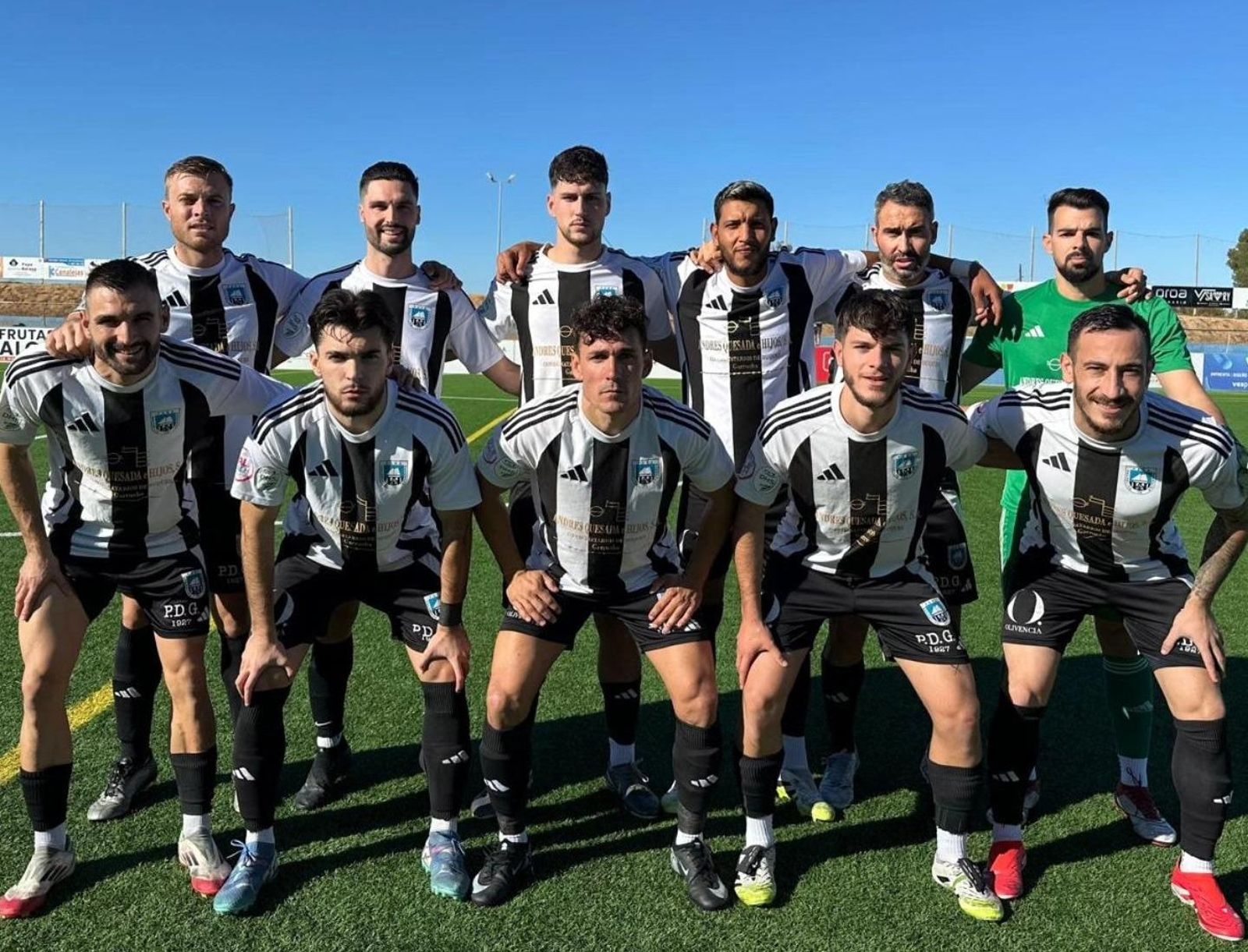 Once presentado por el Garucha en su encuentro frente al Atlético de Marbella Balompié esta pasada jornada.