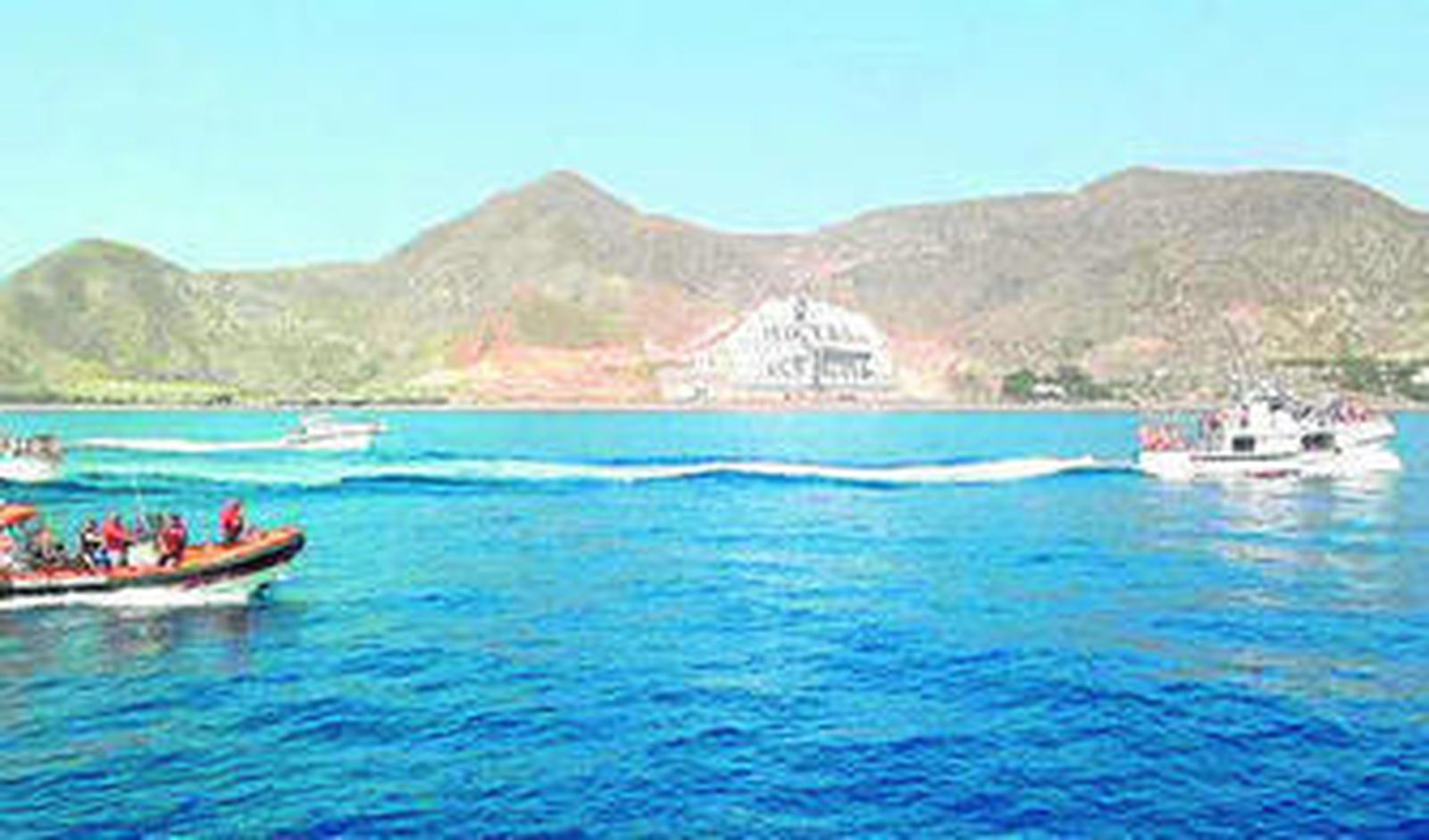 Procesión marinera de la Virgen del Carmen en Carboneras