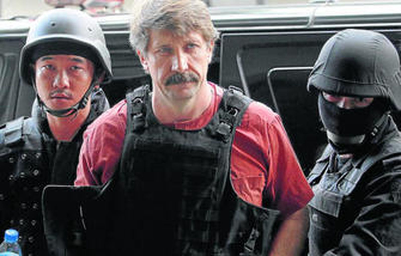 Bout, en el momento de su detención en Tailandia, en octubre de 2010.