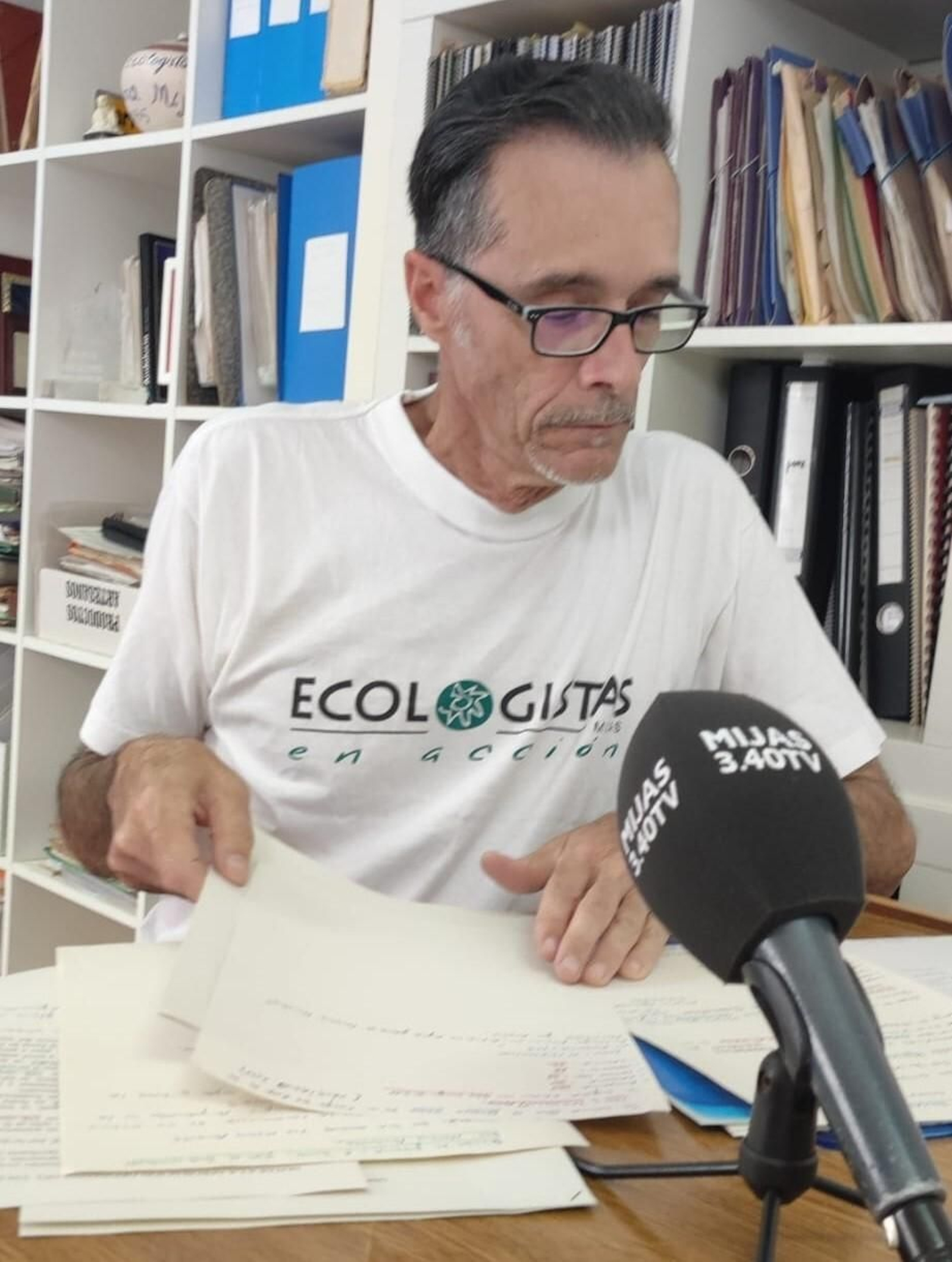 El coordinador de Ecologistas en Acción Mijas, Juan Alarcón. El coordinador de Ecologistas en Acción Mijas, Juan Alarcón.
