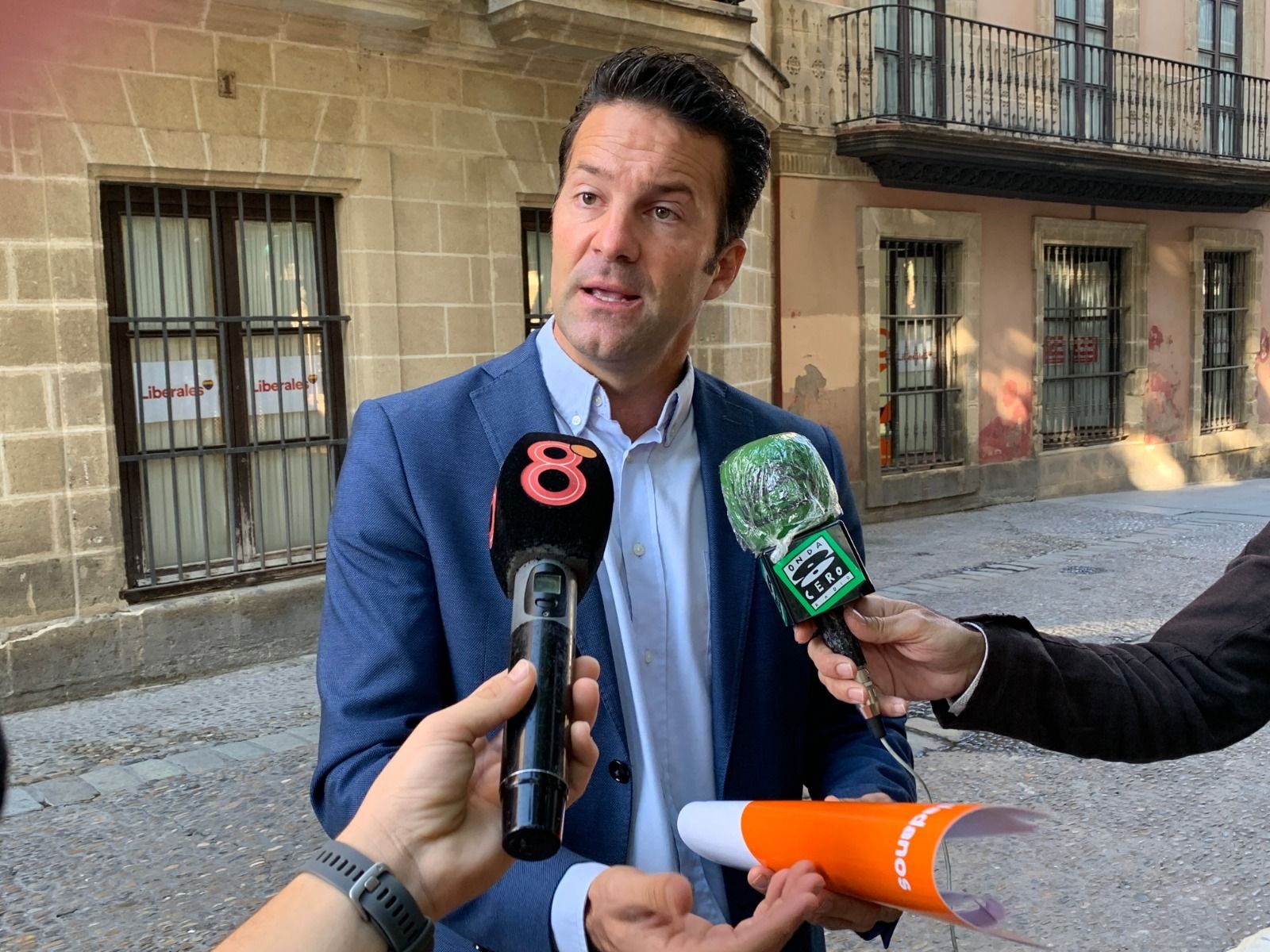 El concejal de Ciudadanos Carlos Pérez.